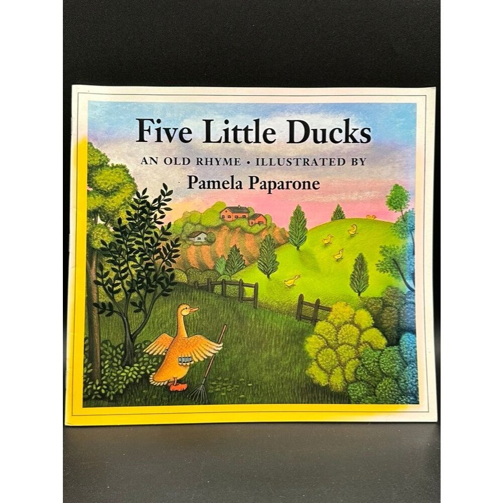 Five Little Ducks An Old Rhyme Harcourt Publishing Childrens Book L 8.50 Inches